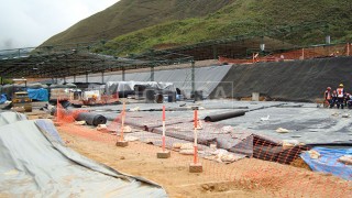 Deposito en proceso, La Granja Rio Tinto en Cajamarca Perú - Foto